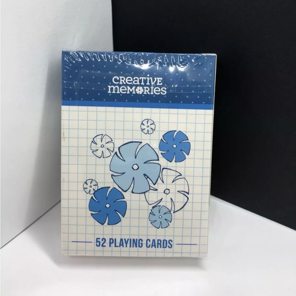 Creative Memories Single Deck Poker Playing Cards New Wrapped